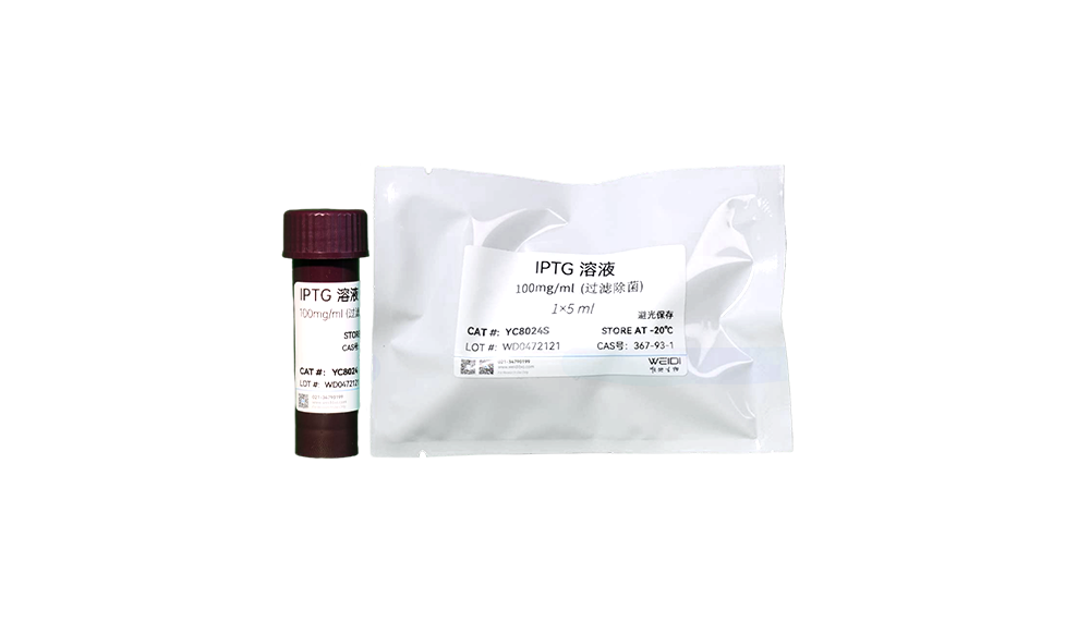 IPTG 溶液(100 mg/ml,过滤除菌)